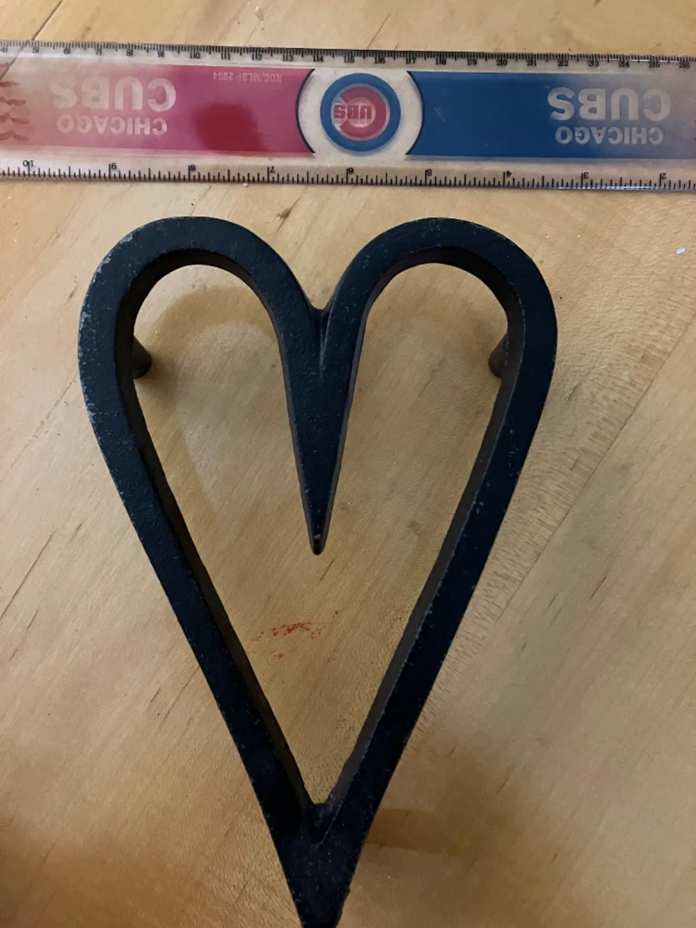 Heart-Shaped Metal Kitchen Trivet